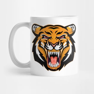 King Tiger Tattoo Design Mug